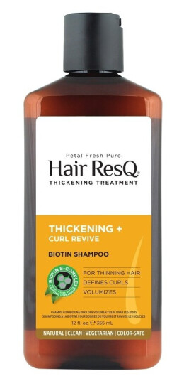 Petal Fresh Hair ResQ Sjampo for Tynt og Krøllete Hår med Biotin 355ml Petal Fresh Hair ResQ Sjampo for Tynt og Krøllete Hår med Biotin 355ml