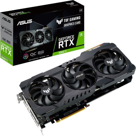 ASUS TUF GeForce RTX 3060 Ti O8G V2 Gaming 8GB GDDR6 ASUS TUF GeForce RTX 3060 Ti O8G V2 Gaming 8GB GDDR6