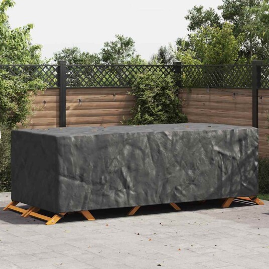 Trekk til utemøbler Svart 300 x 110 x 70 cm 210D Trekk til utemøbler Svart 300 x 110 x 70 cm 210D