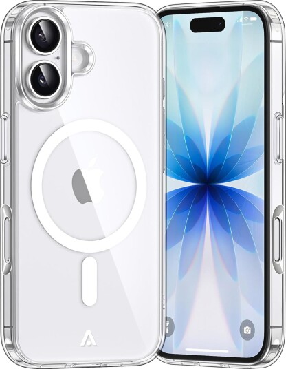 Alkaya Lucid MagSafe Deksel for iPhone 17 Gjennomsiktig