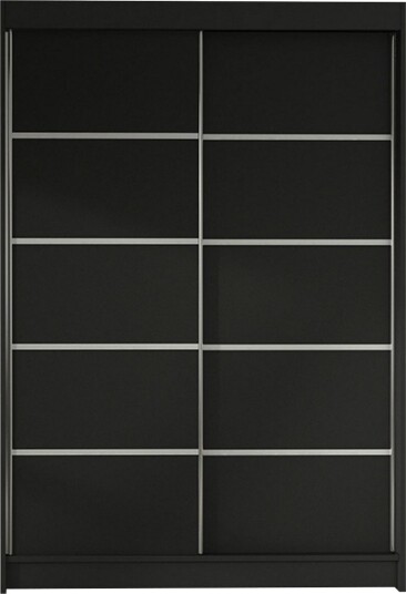 Garderobe Lino LED belysning Svart