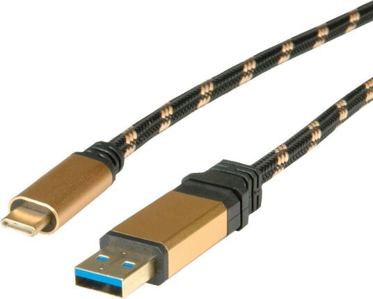 Roline Gold USB 3.2 Gen1 Kabel A A Roline Gold USB 3.2 Gen1 Kabel A A