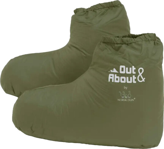 Out&About Dunsokk by Norsk Dun Onesize Grønn
