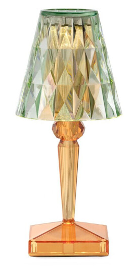 Kartell Battery Portable Bordlampe IP54 Grønn Orange