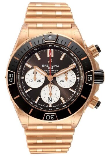 Breitling Herreklokke RB0136E31Q1R1 Super Chronomat B01 44 Brun/18