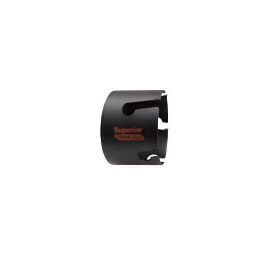 Multikonstruksjonshullsag Superior 159mm med karbidspisser dybde 71mm Multikonstruksjonshullsag Superior 159mm med karbidspisser dybde 71mm