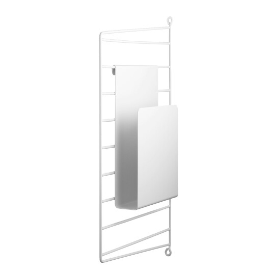 String magasinholder 17x27 cm hvit