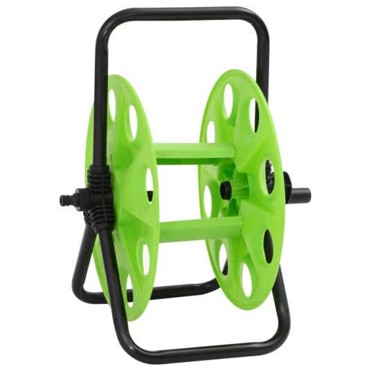  Frittstående slangetrommel for 45 m 1/2" slange stål grønn 4006168