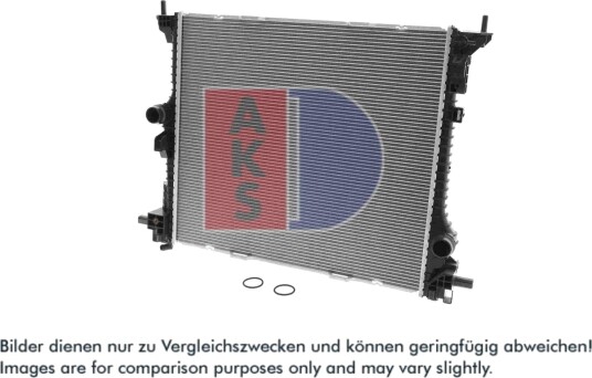 AKS DASIS 010012N Radiator motorkjøling AKS DASIS 010012N Radiator motorkjøling