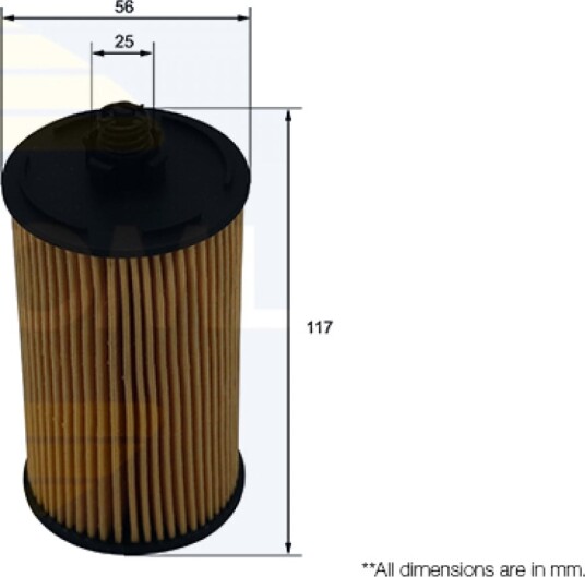 Oljefilter COMLINE EOF343