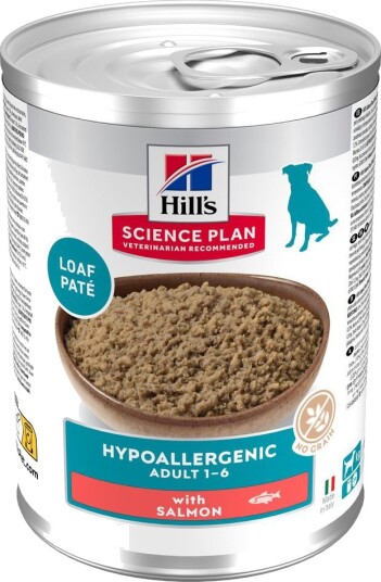 Hill'S Science Plan Våtfôr Science Plan Hypoallergenic Adult Med Laks 12 X 363 G