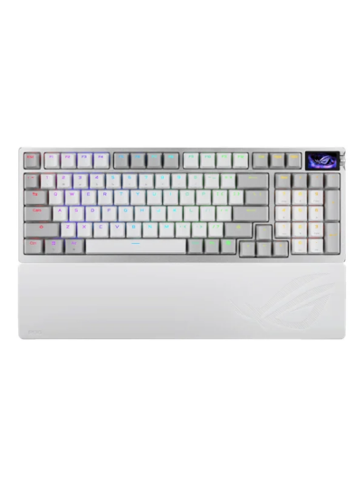 Asus ROG Azoth 90MP040H BKNA30 Hvit gaming Asus ROG Azoth 90MP040H BKNA30 Hvit gaming