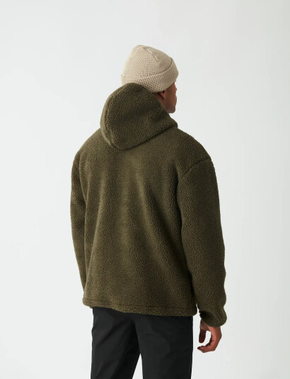 PICTURE ORGANIC CLOTHING Pmbton Zip Hoodie - Khaki green - L
