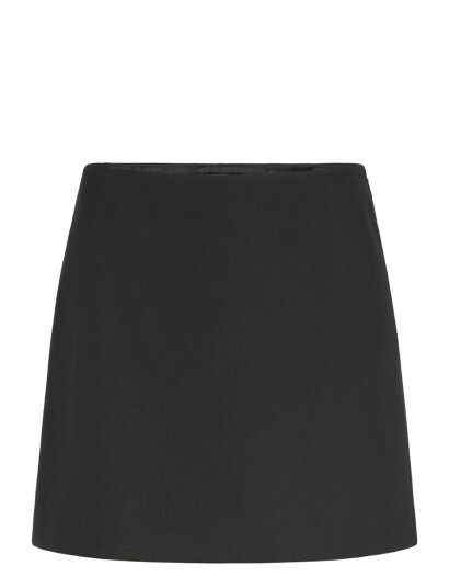 Filippa K Wool Mini Skirt - Black - 34