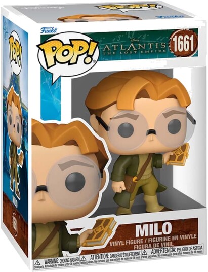 Funko POP Atlantis The Lost Empire actionfigur Milo