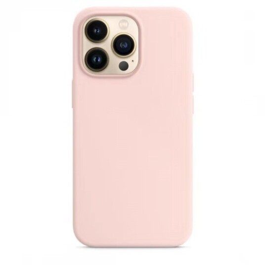 Magsafe silikonetui for Iphone 14 Pro, rosa