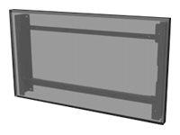 PEERLESS AV - monteringssett - ren profil - for flatpanel - svart - TAA-samsvar
