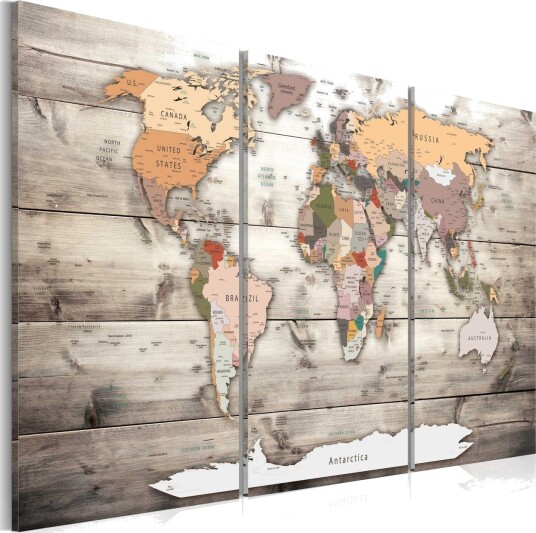 Bilde History Of Travel 90x60 Artgeist sp. z o. o.