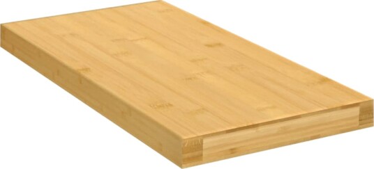 vidaXL Vegghylle 40x20x2,5 cm bambus