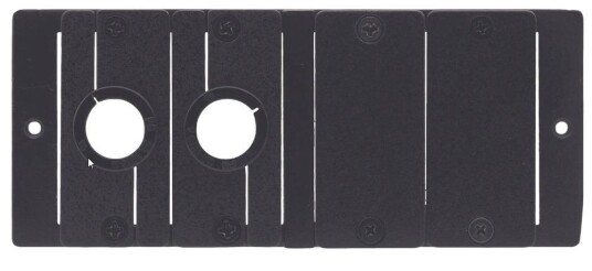 KRAMER T-4INSERT TBUS Bracket to Install Four Inserts in a Dual Power Socket Opening