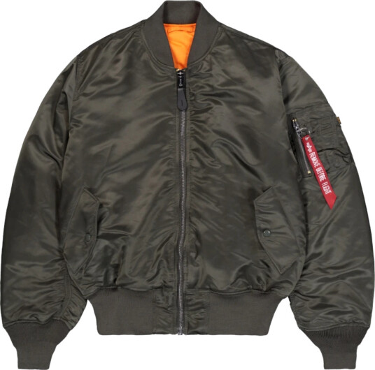Alpha Industries Herre Jakker Grå S,