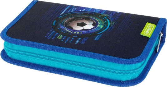 Herlitz Pennal Med 31 Deler 20,5x14x3,8cm Fotball