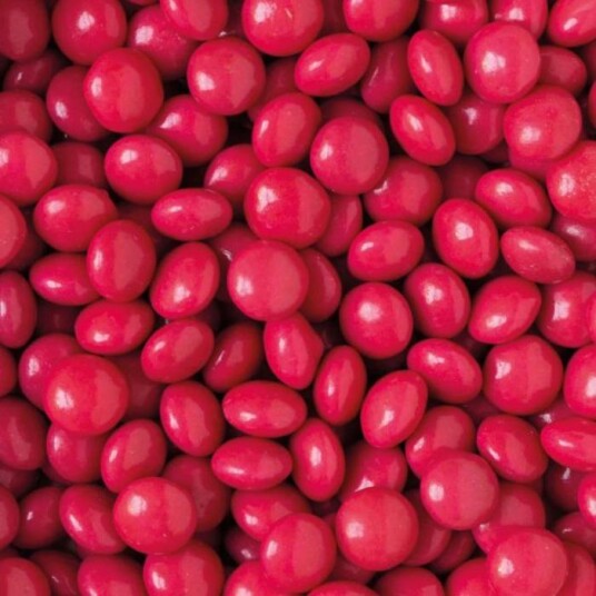 Decora Sjokoladelinser Rød 10mm 80g 