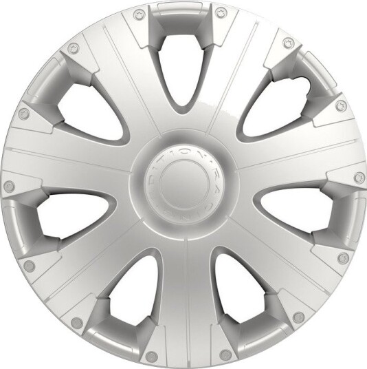 Gorecki Racing 2211160 Hjulkapsler Sett - S??lv - 13"