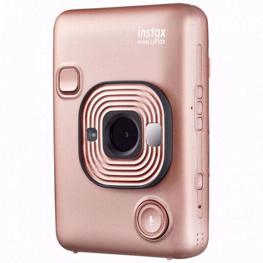 FUJIFILM INSTAX MINI LIPLAY BLUSH GOLD ØYEBLIKKSKAMERA FUJIFILM INSTAX MINI LIPLAY BLUSH GOLD ØYEBLIKKSKAMERA