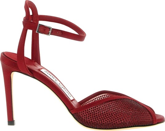 Jimmy Choo Dame Sko Rød 39 1/2 EU,