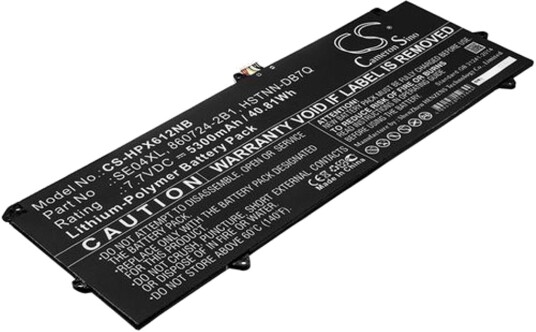 Batteri til HP Pro X2 612 G2 (1LA51UT) etc