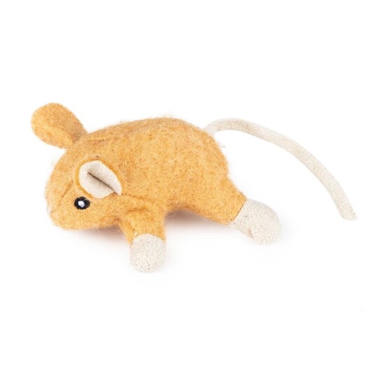 Little&Bigger Wool Mus Lysbrun 