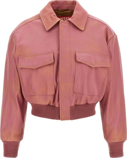 Diesel, Dame, Jakker, Rosa, S,