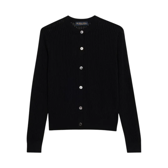 Brooks Brothers Dame Strikkevarer Svart M, Brooks Brothers Dame Strikkevarer Svart M,