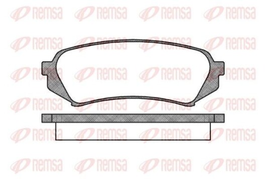Bremseklosser REMSA 0706.00