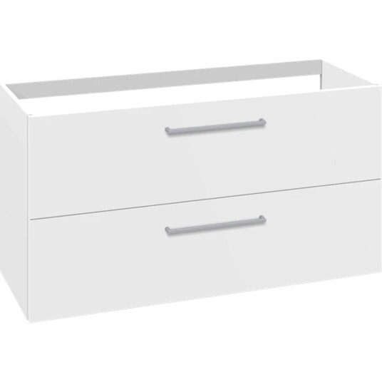 1904 Voss Servantskap med 2 Skuffer Hvit Matt / 120cm GRO-7041029