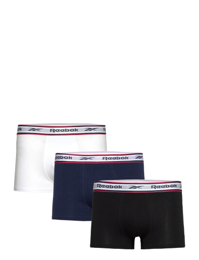 Reebok Performance Mens Reebok Trunk Barlow 3Pk - Multi/patterned - M