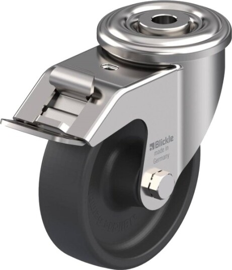 Blickle 853725 Lixr-Pohi 100G-Fi-Of Svingbare Hjul Med Brems Hjuldiameter: 100 Mm Belastningskapasitet (Maks.): 150 Kg 1 Stk