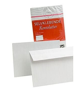 Konvolutt C6 Emo 80g SKD 10