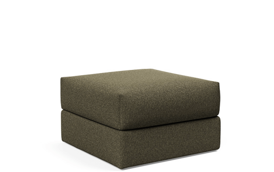Nordic Dream Puf 75x75 Bouclé grøn 535