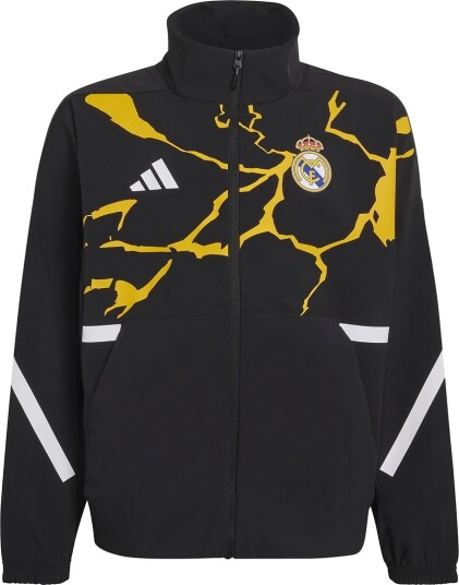 Adidas Performance Treningsjakke Real Madrid/Marvel Z.N.E. Adidas Performance 12 år 152 Cardigan Svart