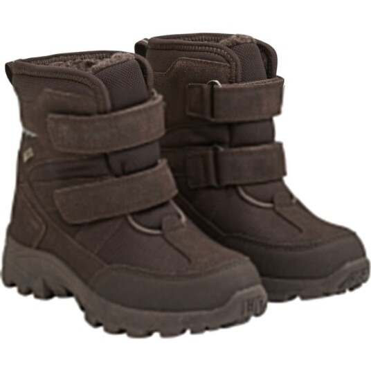 En Fant Chocolate Brown Støvler Borrelås Tex 26 En Fant Chocolate Brown Støvler Borrelås Tex 26