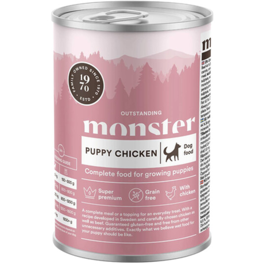 Dog Puppy Chicken/Beef Burk 400 G X 6 Dog Puppy Chicken/Beef Burk 400 G X 6
