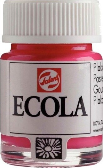 Bruynzeel Ecola Poster Paint Bottle 16ml Tyrian Pink 359