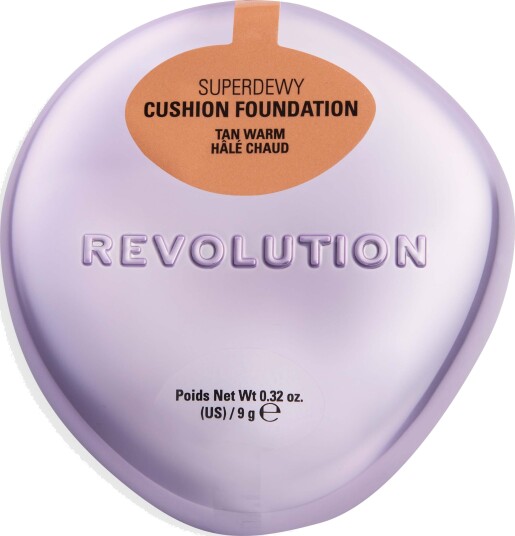 Revolution Beauty London Superdewy Cushion Foundation Tan Warm