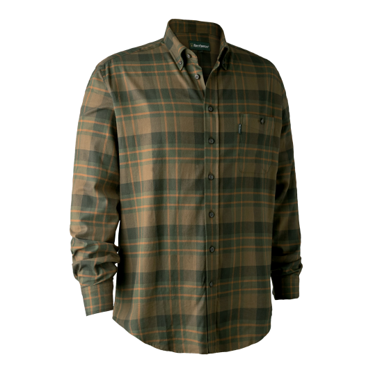 Deerhunter Kyle Shirt Green Check 45/46 45/46