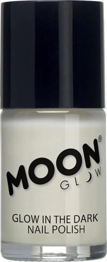 Moon Creations Selvlysende Neglelakk - Gjennomsiktig Moon Creations Selvlysende Neglelakk - Gjennomsiktig