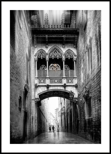 Bishop´s Bridge Barcelona Series Plakat Plakat / 100x150cm Bishop´s Bridge Barcelona Series Plakat Plakat / 100x150cm