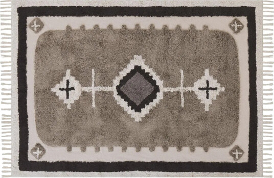 Geyve Bomullsteppe 160x230 cm - Beige
