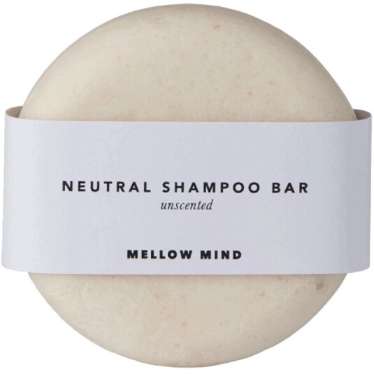 Mellow Mind Neutral Shampoo Bar Unscented 80 gr 80 g White